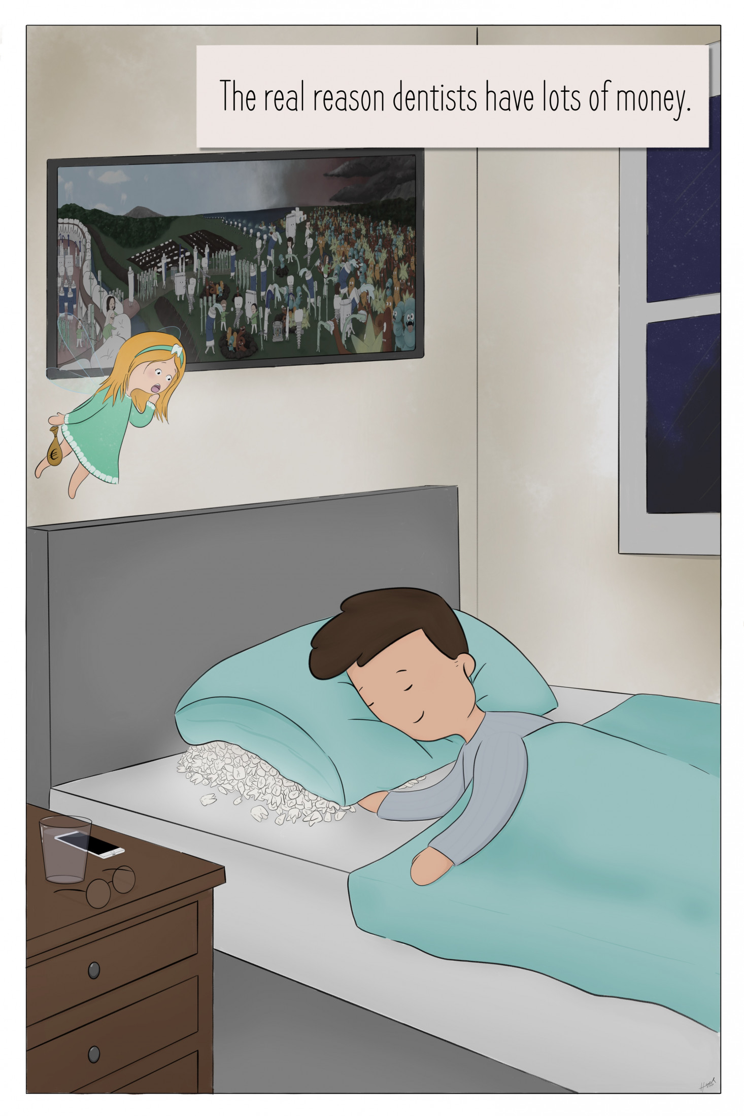 Was mit den Milchzähnen beim Zahnarzt passiert.